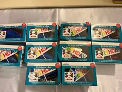 10- Birthday In A Box Set Hats -Banner – Balloons – Cake Topper – Confetti- NEW