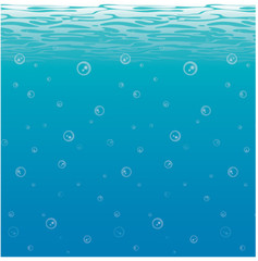 A Beistle Creation Insta Theme Undersea Backdrop 4ft x 30ft # 52071