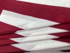 Large Handmade American Flag Pennant Banner USA 4th of July Streamer Party