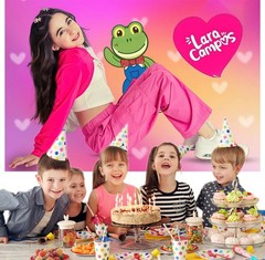 Lara Campos Party Supplies Backdrop Banner Background Vinyl Birthday Gift