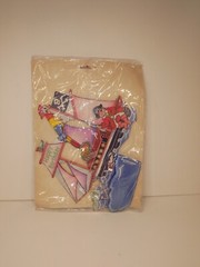 1992 Pirate Birthday Decorations Honeycomb Paper Fantasies NOS Ship Parrot