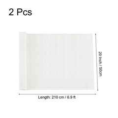 2 Pcs Crepe Paper Roll 6.9ft Long 20 Inch Wide for Wedding Ceremony Various L…