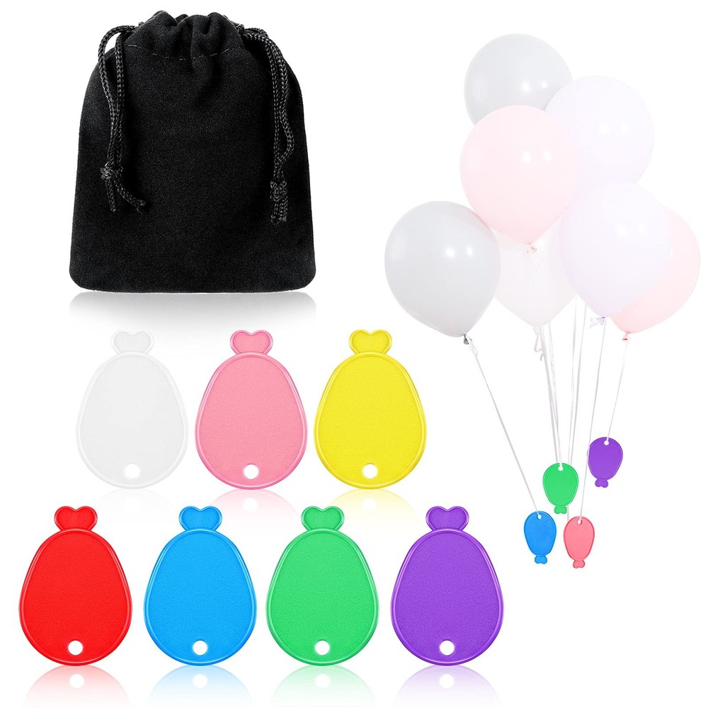 36 Pcs Colorful Plastic Balloon Weights Balloon Shaped Weights for Birthdays …