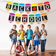 Back To School Banner – 10 Feet Pre Assembled, Pencil Banner For Welcome Back…
