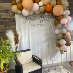 Personalized Future Mrs Bridal Shower Backdrop for Photography Decor 5.7×6.7ft