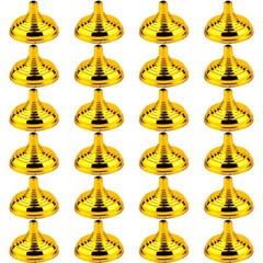 24 Pack Mini Desk Flag Stands Golden Table Flag Holders Mini Stands Ideal for…