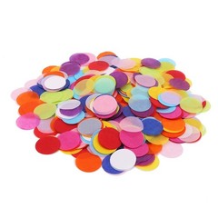 Tissue Paper Circle Confetti 10000 PCS 1.2 Inch Wedding Birthday Table Scatter