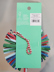Spritz Paper Bow 1 Count Multicolored