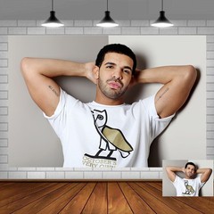 Drake Party Supplies Backdrop Banner Vinyl Birthday Decorations