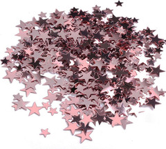 60G Star Confetti Glitter Star Table Confetti, Metallic Foil Stars Glitter, Tabl