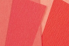 Double Sided Crepe Paper Roll Strawberry Tulip Pink 6.7 Sq Ft Decorations