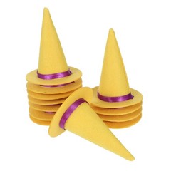 12 Pcs Mini Felt Hats Halloween Decorations Bottle Cupcake Toppers
