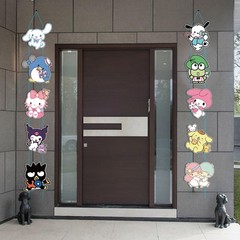 Kawaii Party Supplies – 10 Pcs Theme Cartoon Porch Sign – Room Door Decoratio…