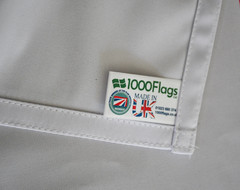 Gay Man 5 Stripe Pride Coffin Drape Flag – Premium Quality Made To Order in UK