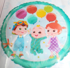 Cocomelon Birthday Party Supplies • 6′ Banner – Helium Balloon – Table Cloth NEW