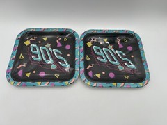 90s Party Supplies Pack 100 Pieces for 16 Guests 90s Birthday Theme Party