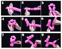 100 Long Figure Balloons, Assorted Colors for Parties and Decoratio