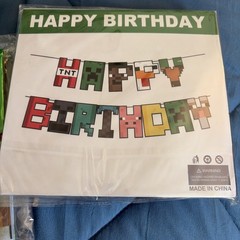 Ultimate Birthday Decorations Minecraft, Balloons, Banners & More