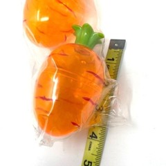 Easter Large Plastic Fillable Eggs Carrot Bunny Frog Hippo Various
