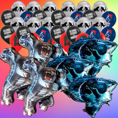 GODZILLA KING KONG plate birthday party supplies favor centerpiece decoration