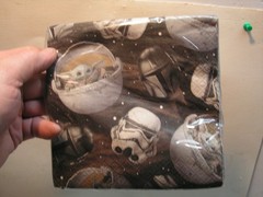 Star Wars Party Decorations Plates Baby Yoda Banner Tablecloth Etc. lot set.