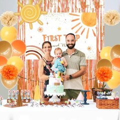 Decorating Dessert Table Background Good for First Birthday Baby Shower Party