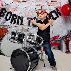 24 PCS Rock and Roll Party Decorations Rock Star Paper Glasses Rock Photo Boo…