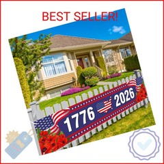 America 250th Anniversary Banner for Fence 4th of July Fourth of July Patriotic