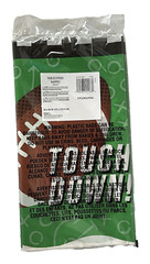 Football Tablecloth Plastic | 3 Pcs Party Pack 54” x 84” Features Game Play