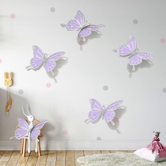 Geyee 12 Pcs 3D Large Butterfly Party Decoration Paper Butterfly Stickers in …