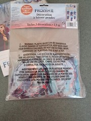2- Disney’s Frozen II Party Dangle Decoration 3-Pc. (Get Both Packs)