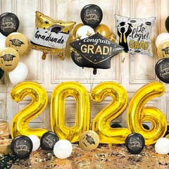 22pcs Graduation Party Balloons,2026 Graduation Party,College & High School Grad