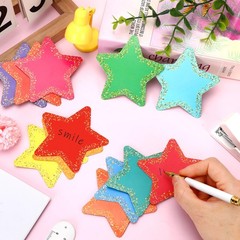 120 PCS Confetti Star Cutout Assorted Colors Paper Bulletin Board Decor