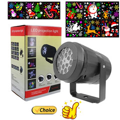 2024 Christmas Led Lights Projector DJ Party Lights Stage Light Santa Claus Chri