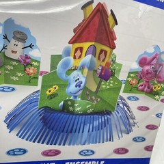 Birthday Party Table decorating kit Kids Centerpiece Kit Blues Clue and you
