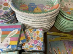 Buffet Dessert NEW Table Easter Paper Plates Napkins Party Supplies HUGE LOT bag
