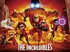 The Incredibles Superhero Birthday Backdrop Party Supplies Background 7*5ft