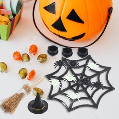 1 Set Miniature Halloween Things Decor Cake Decorations Home Mystery Crafts Hat