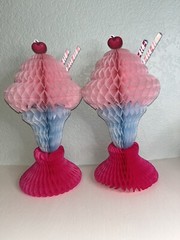 60 piece 50s Party Supplies/Decor-banner,photo drop,headbands,glasses,and More!