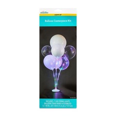Light-Up LED Balloon Centerpiece Kit Multicolor by