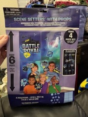 Battle Royal Video Game Birthday Party Decoration Scene Setters w/Photo Props