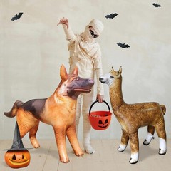 Jet Creations Deer Alpaca Animal Inflatable Toy Party Gift Kids (DEER3+ALPA)