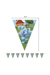 Blue’s Clues Birthday Party Decorating Kit, 7 Pieces and Tablecover Lot of (3)