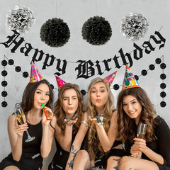 Funeral Birthday Party Decorations Black Gothic Birthday Decorations Old English