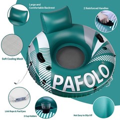 Pool Float Adult, Large Inflatable River Tube Float, 53″ River Tubes for Floa…