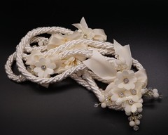 Ivory Wedding Lasso Rope Traditional Lazo Cord Ivory