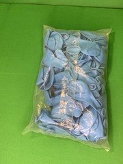 BALLONS (272 Total) Amscan 3 Colors Latex 12″ Kiwi 72/ Pack, Pink And Blue 9”