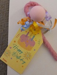 Birthday Tags with Ribbon Decorations, Multicolor, Kids Birthday Party