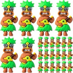 Mini Tiki Statue Figurines Tiki Bar Party Decorations Summer Luau 25 Hawaii