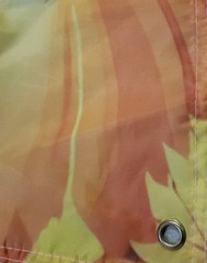 Happy Thanksgiving Backdrop 67×42 With Ties To Hang Up White Orange Gold…
